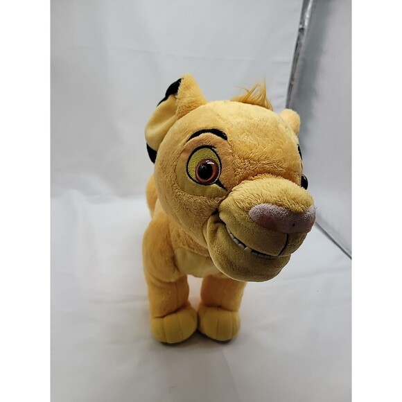 The Lion King Talk And Roar Roaring Simba 12” Tall Plush Tested Works - Picture 4 of 16